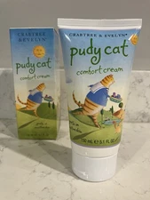 Crabtree & Evelyn PUDY CAT Comfort Cream - 5.1 Oz - 150Ml - NEW In Box
