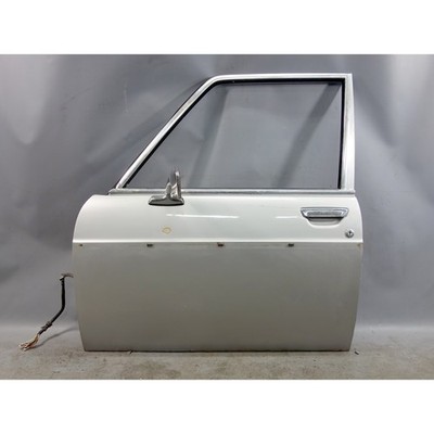1969-1976 BMW E3 2500 2800 3.0S Bavaria Left Front Door Shell Polaris Silver OEM