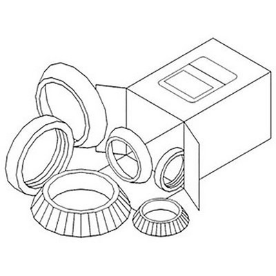 Wheel Bearing Kit Fits John Deere Tractor Models 2955 3055 4055 4440 WBK-Fits JD
