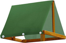 43 X 90 in Swing Set Canopy Replacement, 600D Oxford Roof Cover