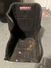 Vintage Kirkey NOS Low Back Aluminum Oval Racing Seat SprintCar Midget Champ