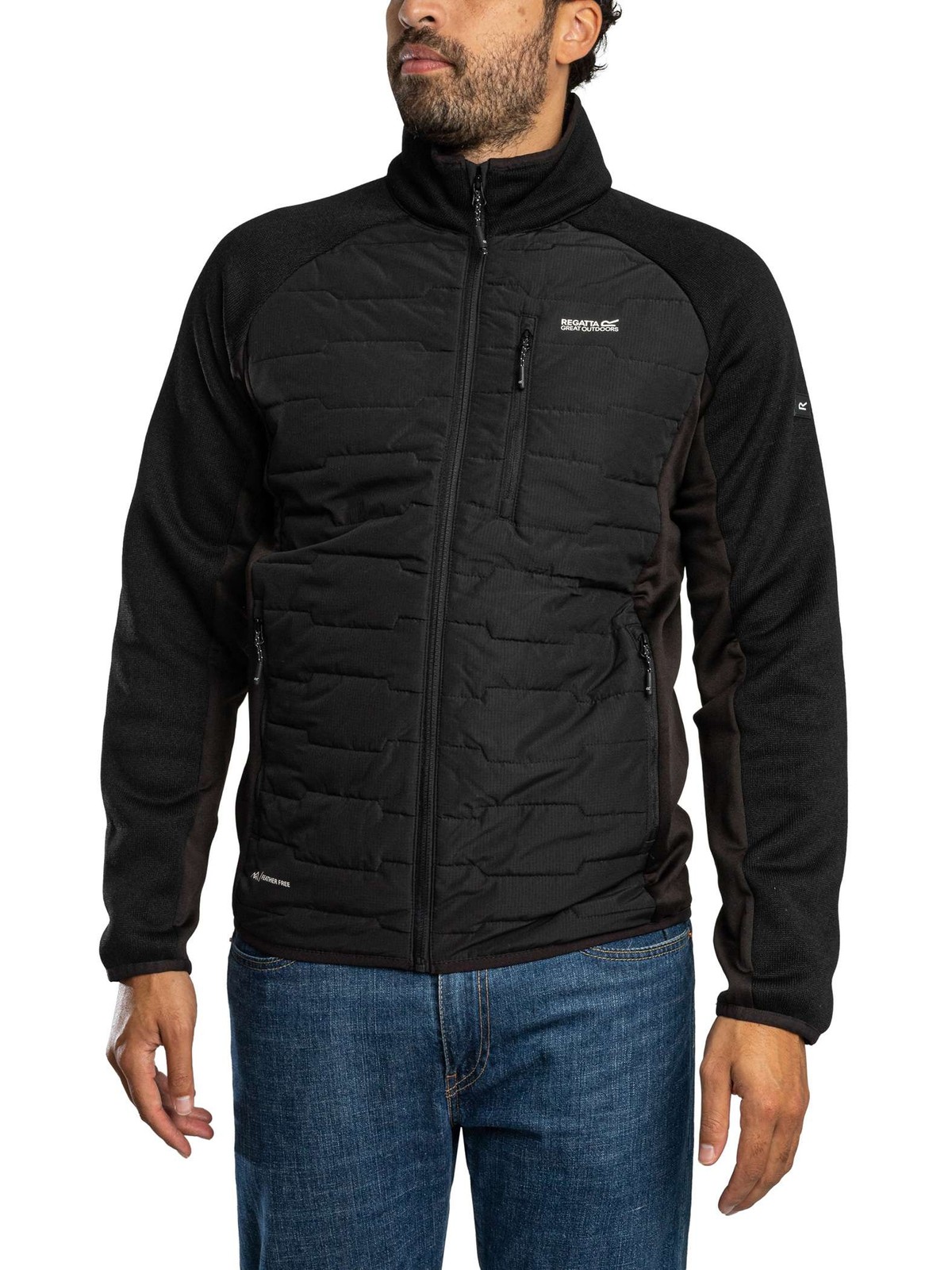 Regatta Cyrus Hybrid Jacket, Black - L - Image 2