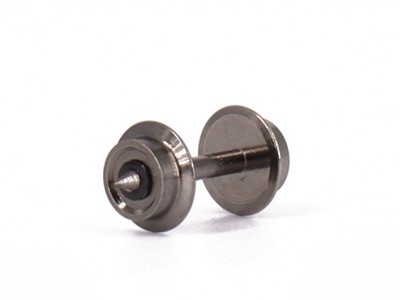 Mueller 102/N - Radsatz 5,2 mm Achse 13,85 mm einseitig Isoliert - Spur N - NEU