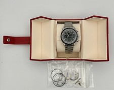 Omega Speedmaster Automatic Chronometer Date–Full Set–Frisch gewartet–TopZustand