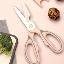Kitchen Shears Sharp Scissors Stainless Steel Meat Chicken Professional BBQ Tool