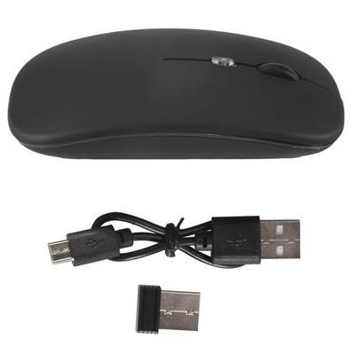 Mouse Bluetooth 5.1 Rechargeable LED Silent Mouse USB Optical Ergonomic2516