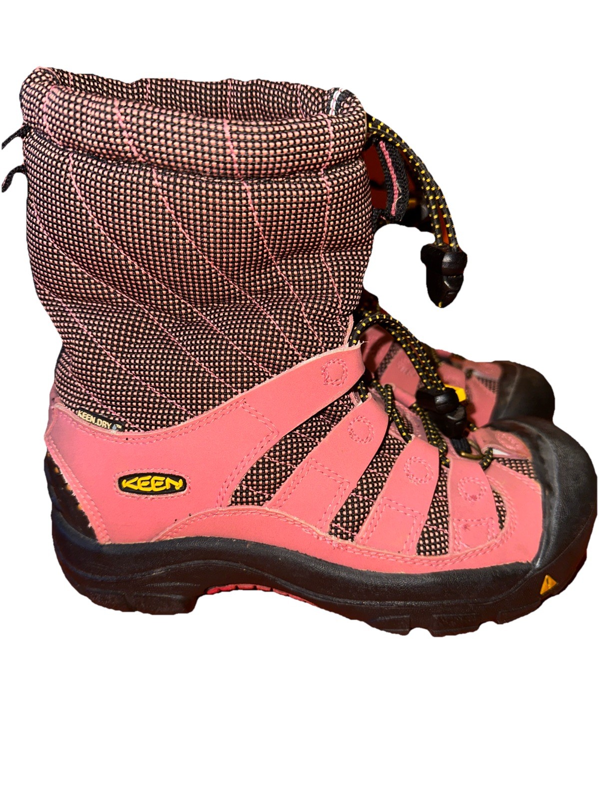 Stivali da neve invernali Keen Dry taglia 2 rosa giovanile