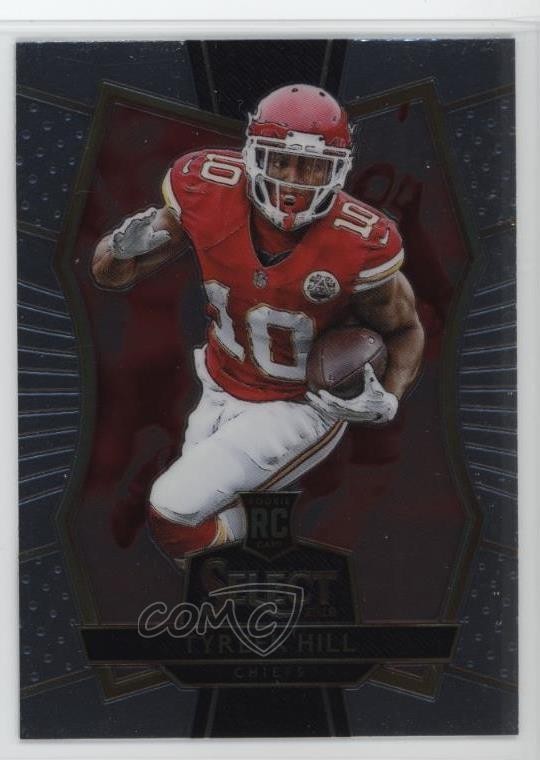 2016 Panini Select Premier Level Tyreek Hill #170 13ec