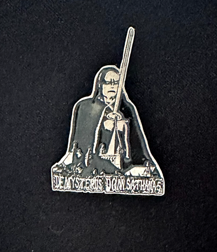 Mayhem - De Mysteriis Dom Sathanas - Enamel Pin - Norwegian Black Metal 2"x2" - Picture 1 of 2