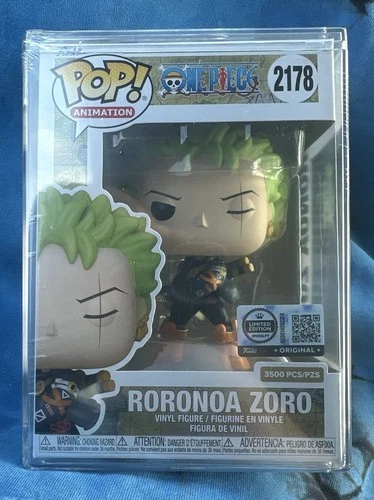 Funko Pop! Vinyl One Piece Roronoa Zoro Limited Edition Animation #2178 3500 PCS