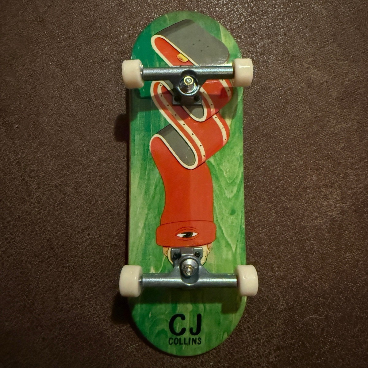 Tech Deck Toy Machine Series ~ VOLCOM ~ Ultra Rare CJ Collins