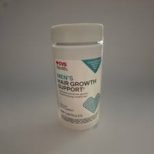 New CVS Men  s Hair Growth Support Dietary Supplement 120 Capsules Exp 04/2026