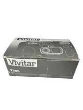 Vivitar T200 - 35mm Point and Shoot Camera - Original Box and Manual - Works