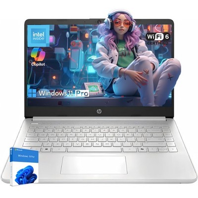 HP Business Laptop 14'' HD Intel N150 Processor, 4GB RAM 128eMMC - Windows 11 Pro