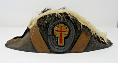 Vintage Masonic Knights Templar Hat - Freemasons