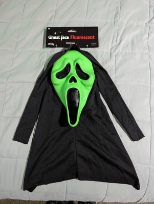 Ghost Face Green Fluorescent Scream Mask Fun World Eu Stamp