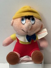 Vintage 7" Pinocchio Plush Stuffed Doll Walt Disney's Animated Film Classic NOS