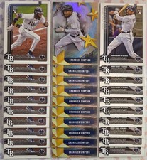 2025 TOPPS UPDATE CHANDLER SIMPSON 30 CARD ROOKIE LOT DEBUT BASE STARS OF MLB