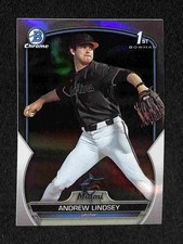 2023 Bowman Draft - Andrew Lindsey Chrome Refractor 1st Bowman #BDC-18