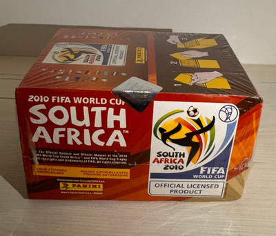 Panini South Africa FIFA Wold Cup 2010 Display Box - 100 Packs - sealed