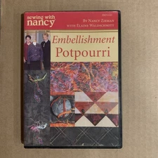 Sewing With Nancy, Nancy Zieman, Embellishment: Potpourri