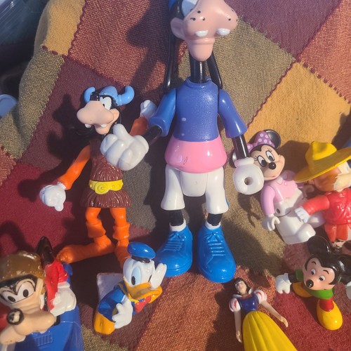 Disney PVC Figure Toy Lot Of 30+ Mickey Minnie Goofy Olaf Hercules - Picture 4 of 16