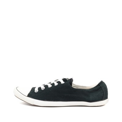 Converse Damen All Star Schuhe Schwarz Textil Niedrig Vegan Sneaker EU 38