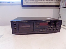 Denon DRM-555 Precision Audio Component Cassette Tape Deck Verkauf als ERSATZTEILE/TEILE