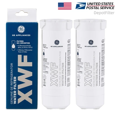 2Pack GE XWF Replacement XWF Appliances Refrigerator Water Filter New