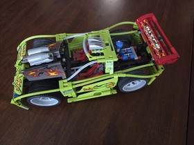 8649 LEGO Power Racers Nitro Menace, No Instruction, No Box