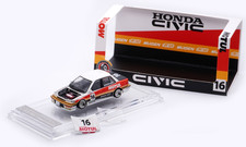 Bm Creations 1991 Honda Civic Ef2 - Rhd - Motul 164 Scale Diecast Car 64b0467