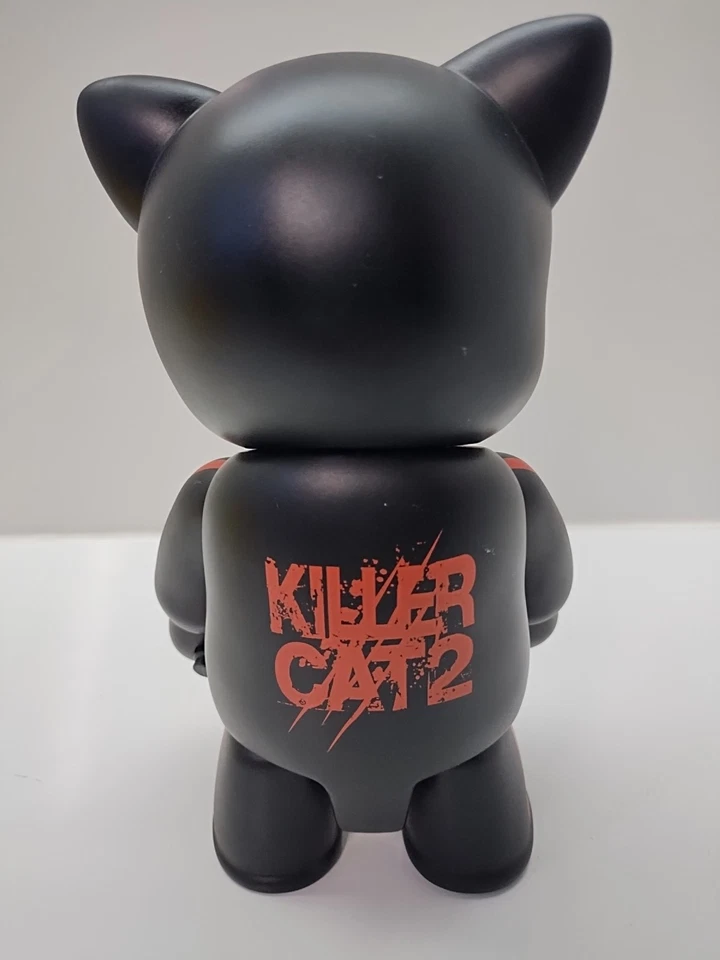 Figura Vinilo 8" Killer Cat 2 COLECCIÓN QEE - Danny Chan x Toy2R (2006) Juguete Artístico Foto 4 de 4