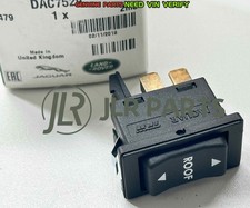 Genuine Oem Jaguar Xjs 1989-1996 Convertible Top Switch Dac7529 Factory Genuine Oem Jaguar Xjs 1989-1996 Convertible Top Switch Dac7529 Factory