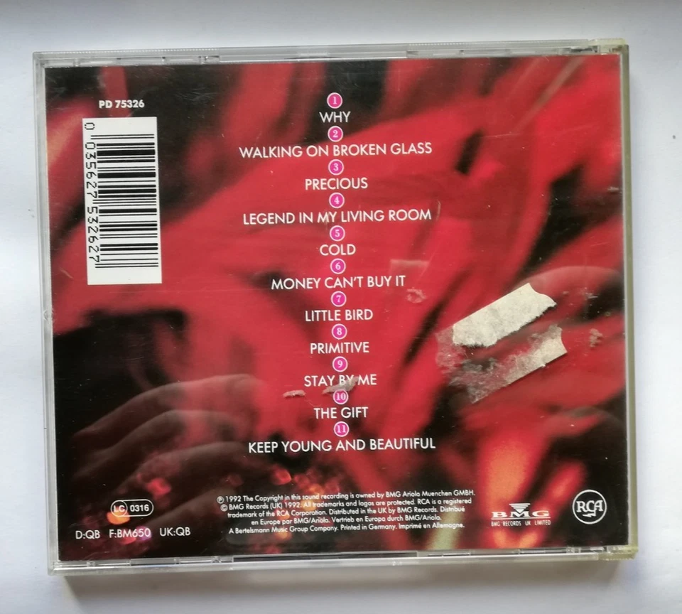 Annie Lennox – Diva - CD (PD 75326) RCA 1992 - Zustand sehr gut - Bild 2 von 2