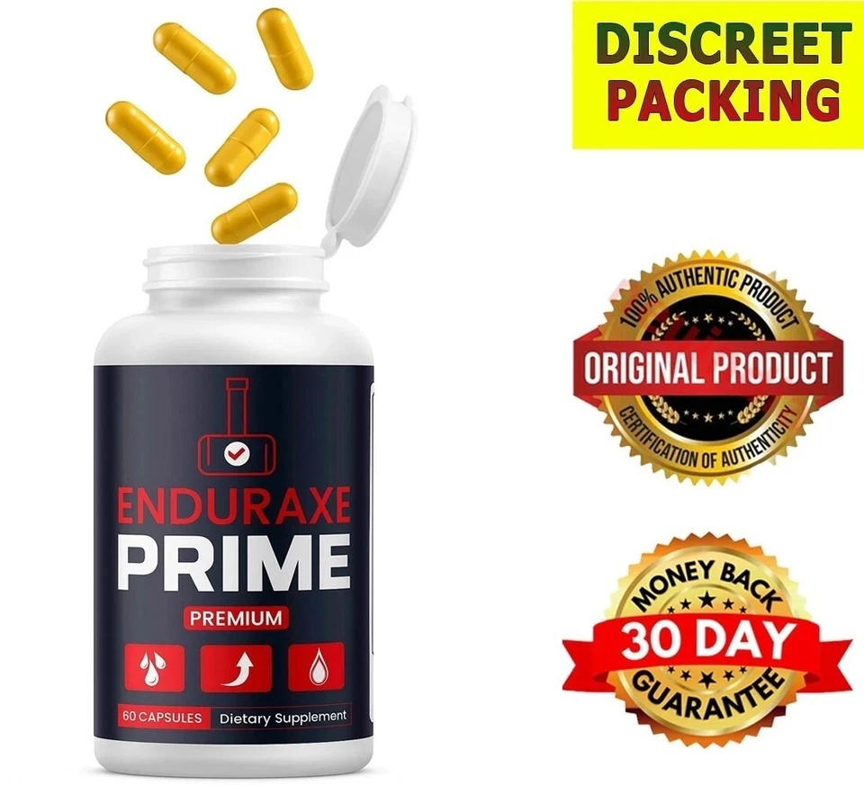 Enduraxe Prime Pills, Endurox Prime Pills for men ED (2Bottle, 120 Capsules) - Image 2 of 4