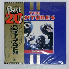 VENTURES BEST 20 LIBERTY LLP20009 Japan OBI VINYL LP