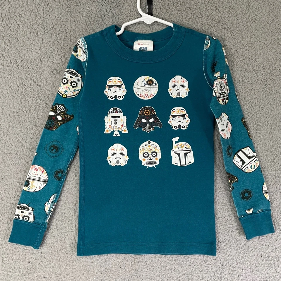 Hanna Andersson Star Wars Calavera de Azúcar Pantalones Orgánicos Camisas Paquete Niños Foto 4 de 4