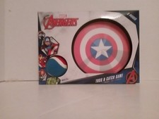Marvel Avengers Toss and Catch Game 3-Piece Set For Kids Outdoor Fun NEW
