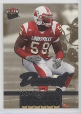 2006 Fleer Ultra Ultra Rookie Gold Medallion Elvis Dumervil #232 10zo