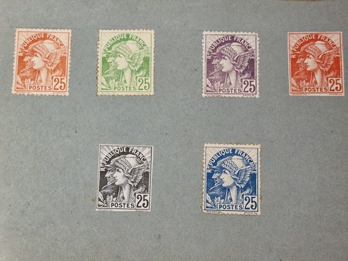 Frankreich 1890 Daussy-Becker Full Proof Set - Color, Plate & Unissued Design Lot - Bild 6 von 6