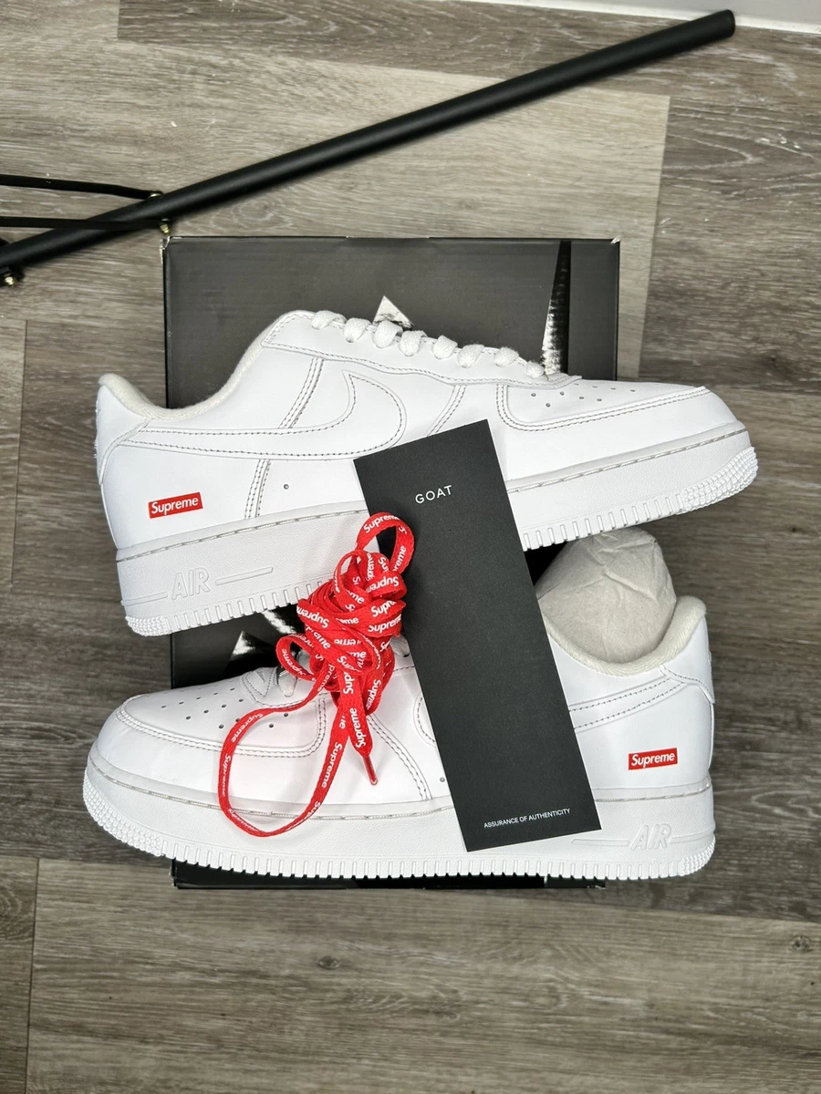 Las mejores ofertas en Nike Air Force 1 Supreme White | eBay