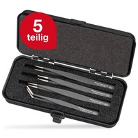 Wiha Smd-Pinzette Set Professional Esd Gemischt 5-Tlg. Inkl. Box (32349)