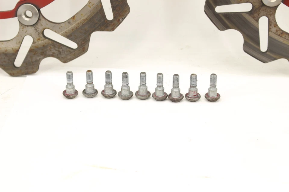 Yamaha YZF R6 2007 rotores de freno delanteros izquierdo derecho discos 2C0-2581T-00-00 Foto 2 de 4