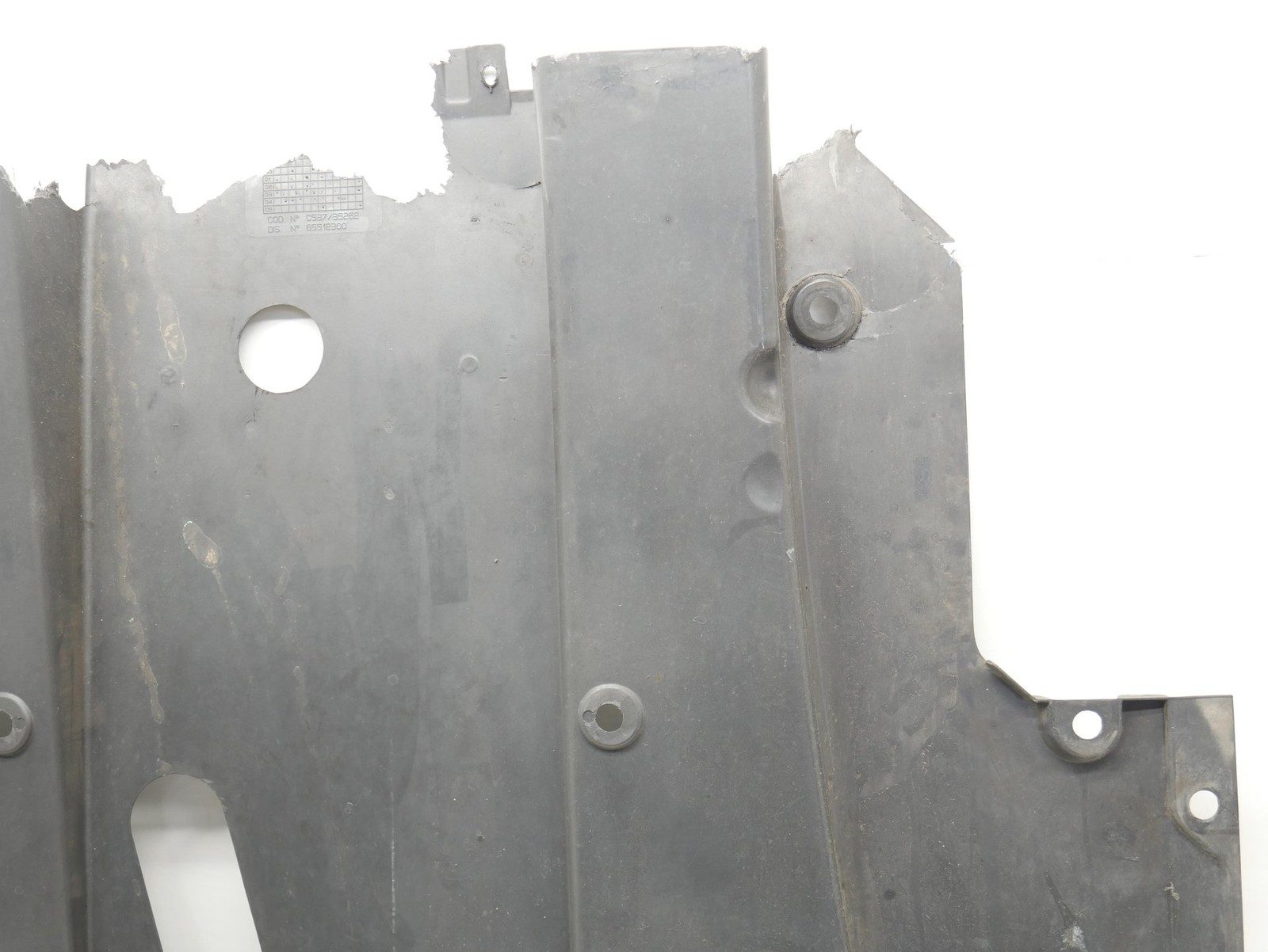 Ferrari 360 2000-2005 Rear Engine splash shield P/N 65512300