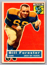 1956 TOPPS #79 BILL FORESTER GREEN BAY PACKERS ROOKIE