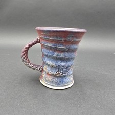 Michael Kennedy Ireland Ceramic Fish Mug Coffee Cup Handmade 3.5