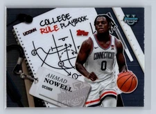2024-25 Bowman University Chrome #CRP-2 Ahmad Nowell College Rule Playbook
