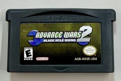 Advance Wars 2: Black Hole Rising (Game Boy Advance, 2003) Authentic - Tested