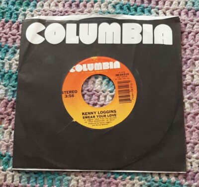 Kenny Loggins 45 Swear Your Love / Footloose 1984 Columbia 38-04310 ex