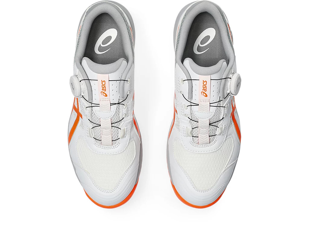 ASICS WINJOB CP219 BOA 1273A092 100 White Shocking Orange 2E